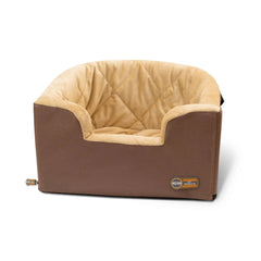 K&H Pet Products Hangin’ Bucket Booster Pet Seat Tan 16.5″ x 13.5″ x 30″ – KH7651
