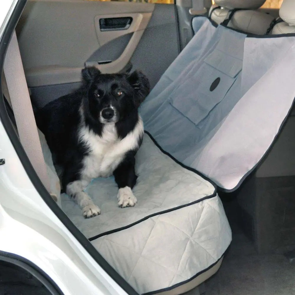 K&H Pet Products Deluxe Car Seat Saver Gray 54″ x 58″ x 0.25″ – KH7862