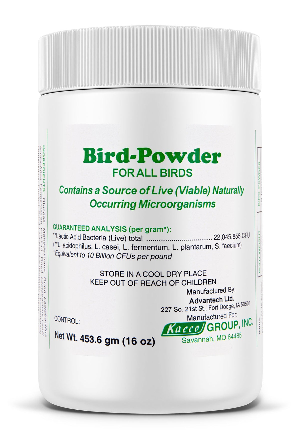 Bird Powder 16 oz