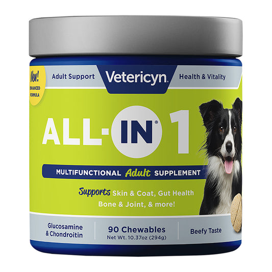 ALL-IN Adult Formula, 90 ct, Brownish Orange, Bacon and Cheese with Liver Pwd