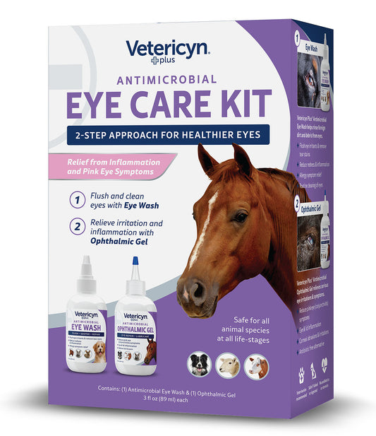 Vetericyn Plus Antimicrobial Eye Care Kit