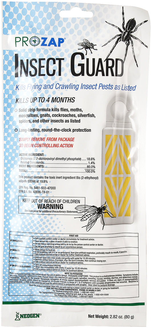 Prozap Insect Guard Pest Strip 2.8oz