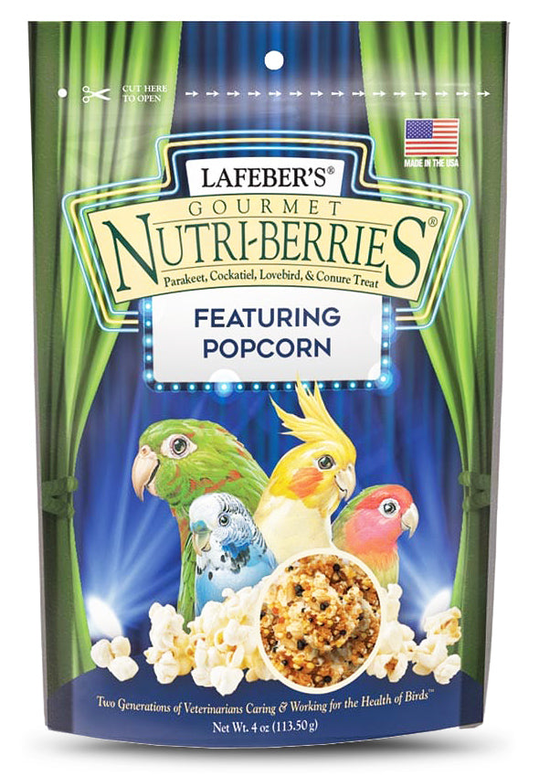Lafeber Cockatiel Popcorn Nutri-Berries 4 oz bag