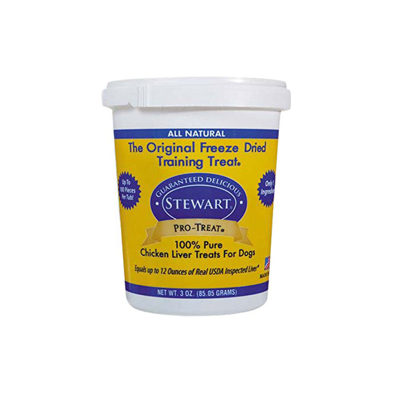 Miracle Corp Stewart Pro-Treat Freeze Dried Chicken Liver 3 oz. – MC401704