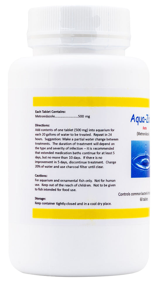 Aqua-Zole Forte, 500 mg, 60 ct