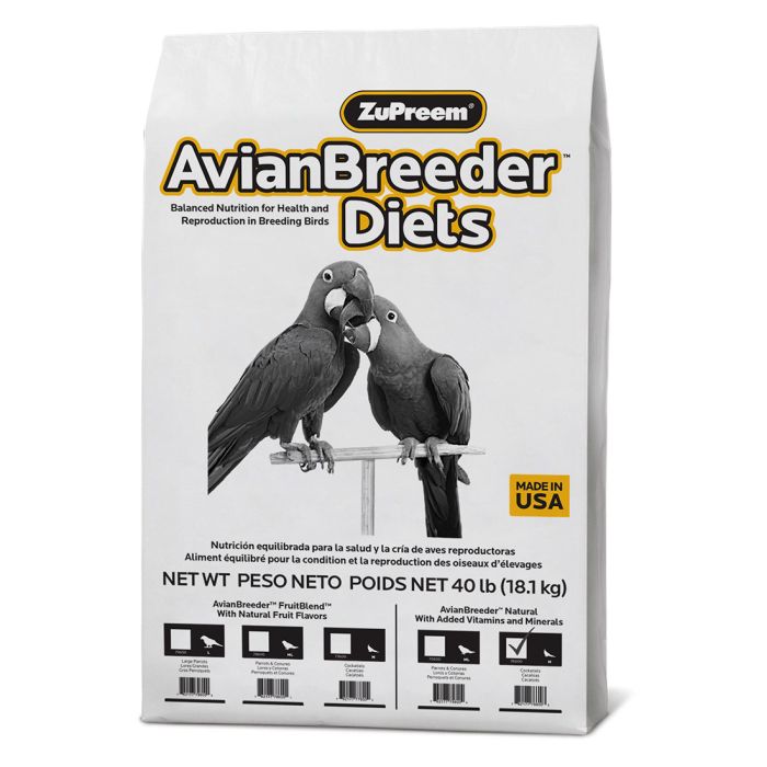 Avian Breeder Naturals- Cockateils 40#