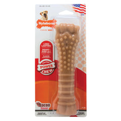 Nylabone Power Chew Textured Bacon Chew Toy Souper – NB105PR