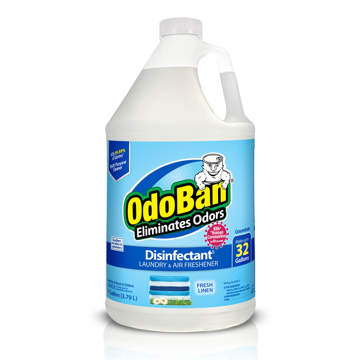 OdoBan Disinfectant Concentrate Fresh Linen 1 Gallon