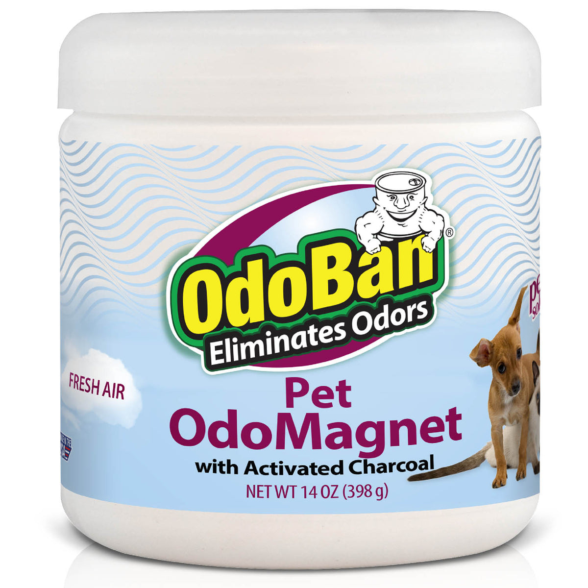 OdoBan OdoMagnet Odor Eliminator Fresh Air Activated Charcoal 14oz