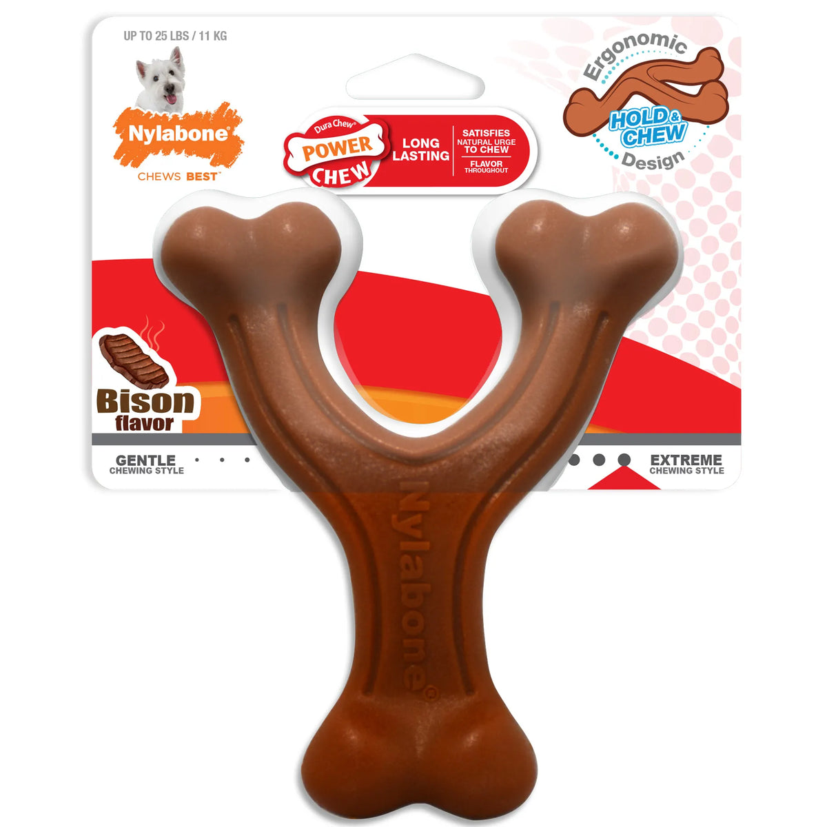 Nylabone Power Chew Wishbone Chew Toy Regular – NWB313P