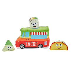 Hide A Taco Plush Dog Toy