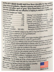 Nutri-Vet Grass-Guard Max with Probiotics & Digestive Enzymes, 150 count