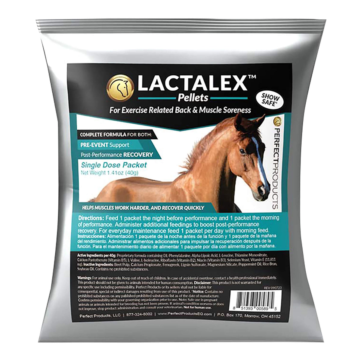 Perfect Prep EQ Lactalex Pellets single packet