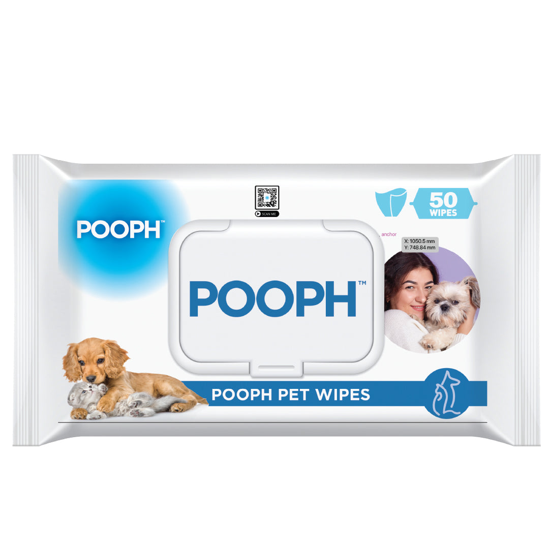 Pooph  Pet Wipes Pack 50ct