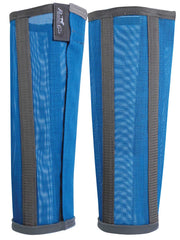 Professional's Choice Deluxe Fly Boots 4 pack, Large, Pacific Blue