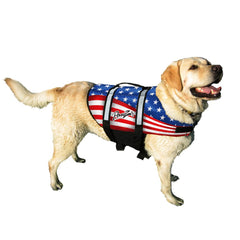 Pawz Pet Products Nylon Dog Life Jacket Extra Small Flag – PP-ZF1200