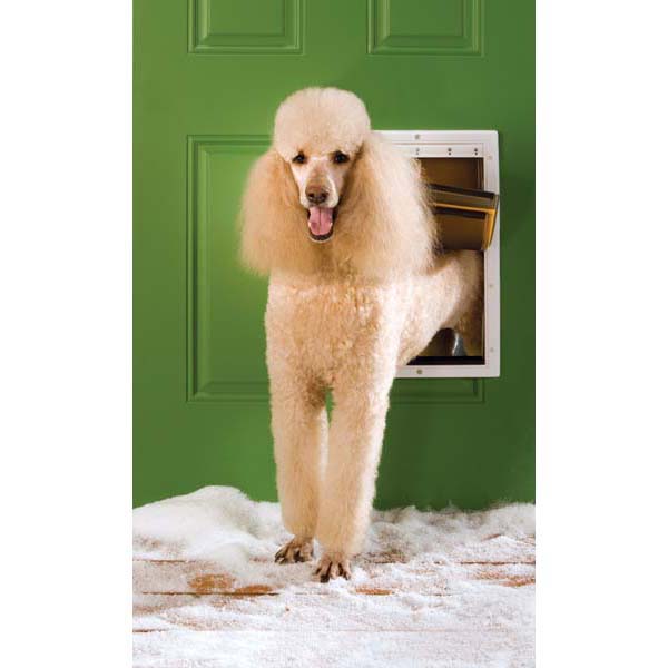 PetSafe Extreme Weather Pet Door Large White 12.5″ x 19.875″ – PPA00-10986
