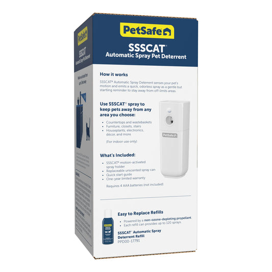 PetSafe SSSCat Spray Deterrent Gen 2 Kit White – PPD00-17617