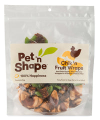 Pet n Shape Chik 'n Fruit Wraps, 16oz