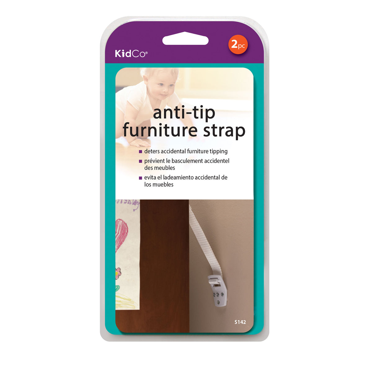 Anti-Tip Furniture Straps 2 pack