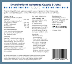 SmartEquine SmartPerform Advanced Gastric & Joint Liquid, 64oz