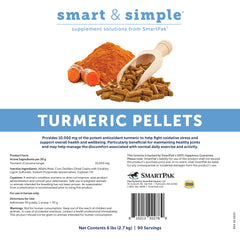 SmartEquine Smart & Simple Turmeric Pellets