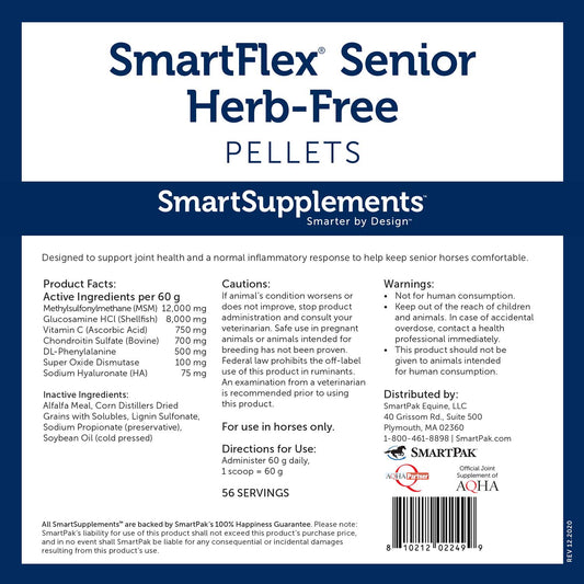 SmartEquine SmartFlex Senior Pellets, 7.4lbs