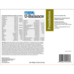 U-Balance Foundation Pellets
