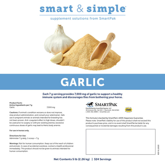 SmartEquine Smart & Simple Garlic