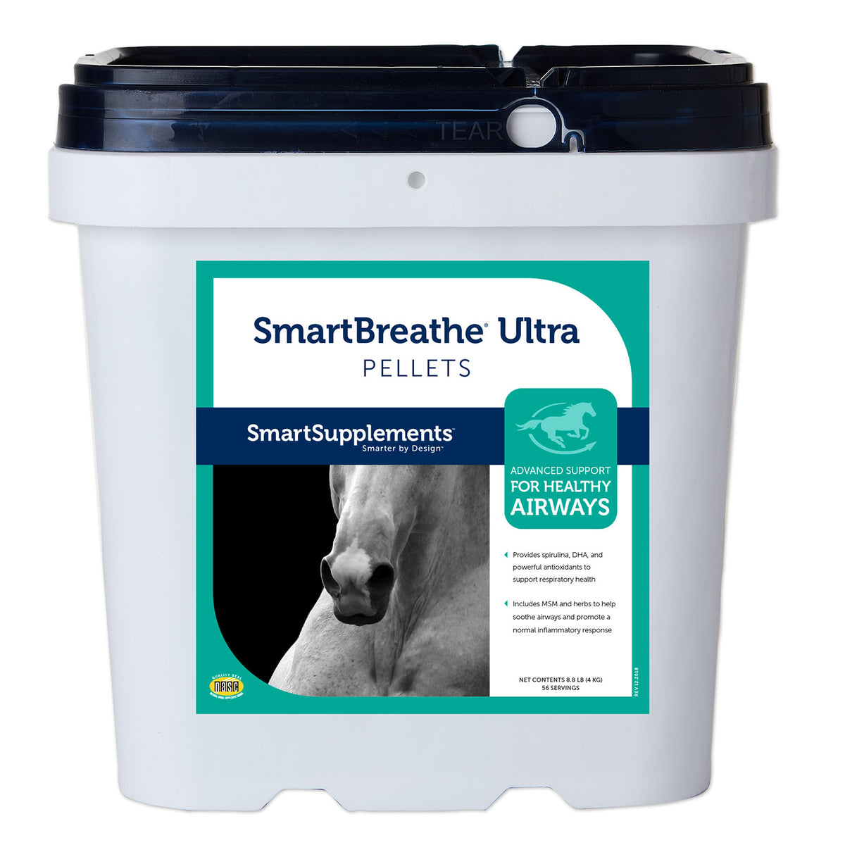 SmartEquine SmartBreathe Ultra Pellets, 8.8lb Bucket