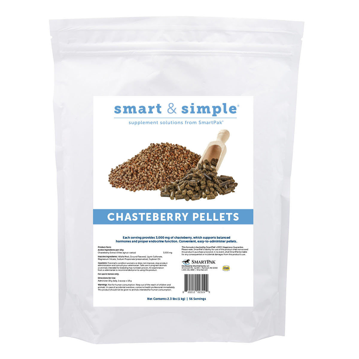 SmarEquine Smart & Simple Chasteberry Pellets