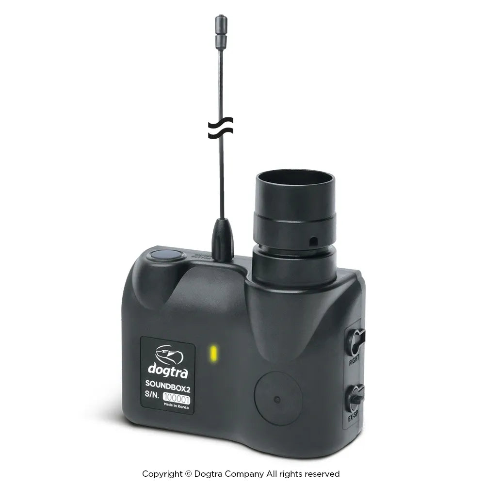 Dogtra Sound Box for Remote Trainers Version 2 Black – SOUNDBOX2