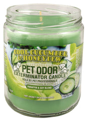 Pet Odor Exterminator Candles, Cool Cucumber & Honeydew, 13 oz
