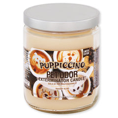 Pet Odor Exterminator Candle, Pupiccino, 13 oz