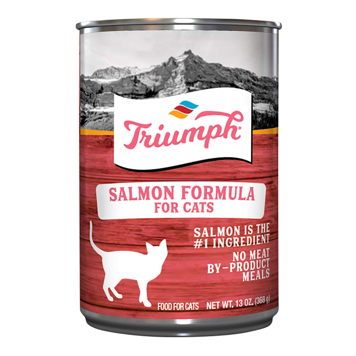 SINGLE Triumph Cat Food, Salmon Formula, 13 oz