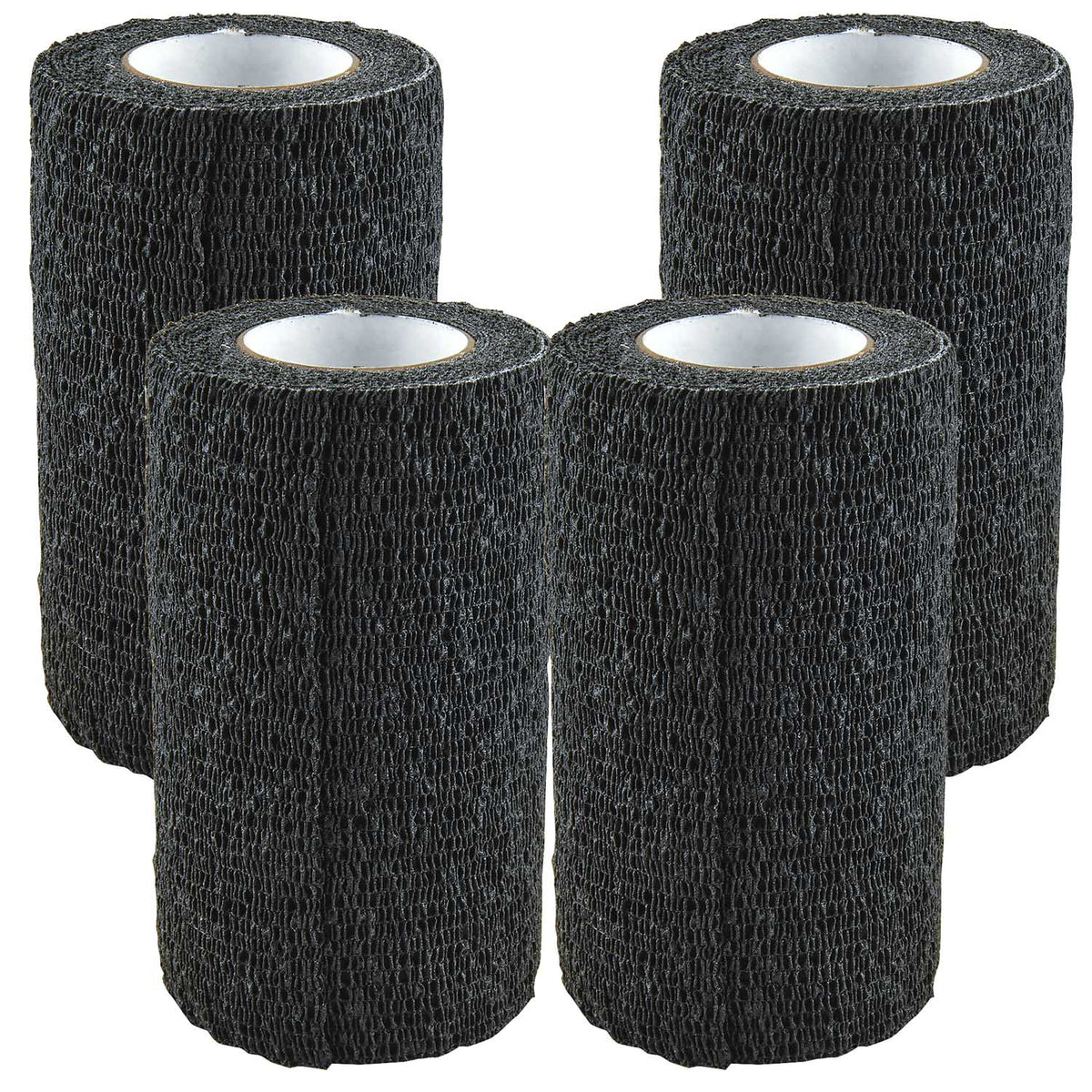 4" Vetrap Color: Black  4 count