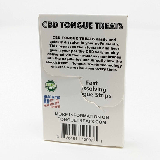 Tongue Treats Pet CBD Strip Treat 30 Strip Variety Pack White – TT1