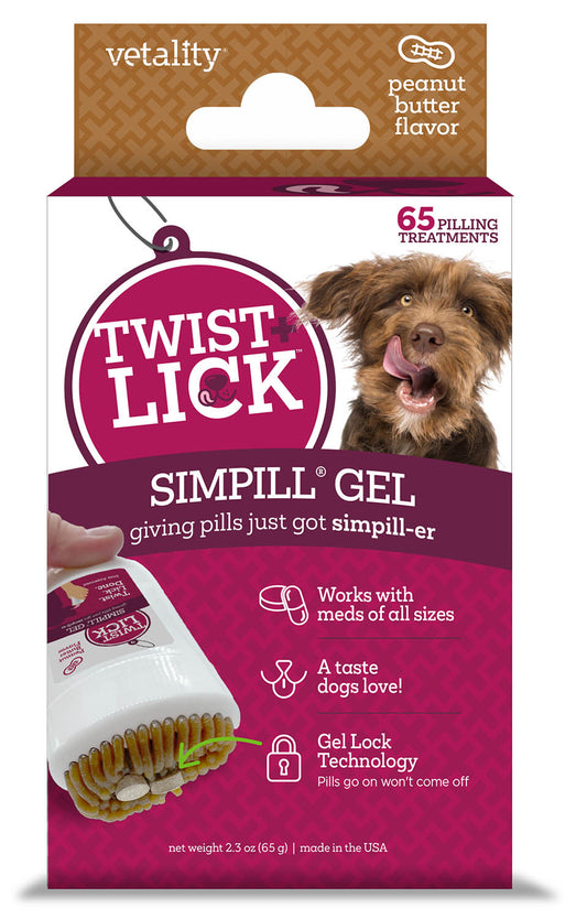 Twist & Lick SimPill Peanut Butter Flavor