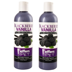 Jeffers Pet Blackberry Vanilla Shampoo 17 oz, 2pk