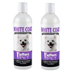 Jeffers White Coat Shampoo 17oz, 2pk