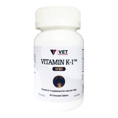 Vitamin K1 Chewable Tablets, 50mg, 50ct