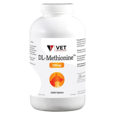 DL Methionine Tablets, 500mg, 1000ct