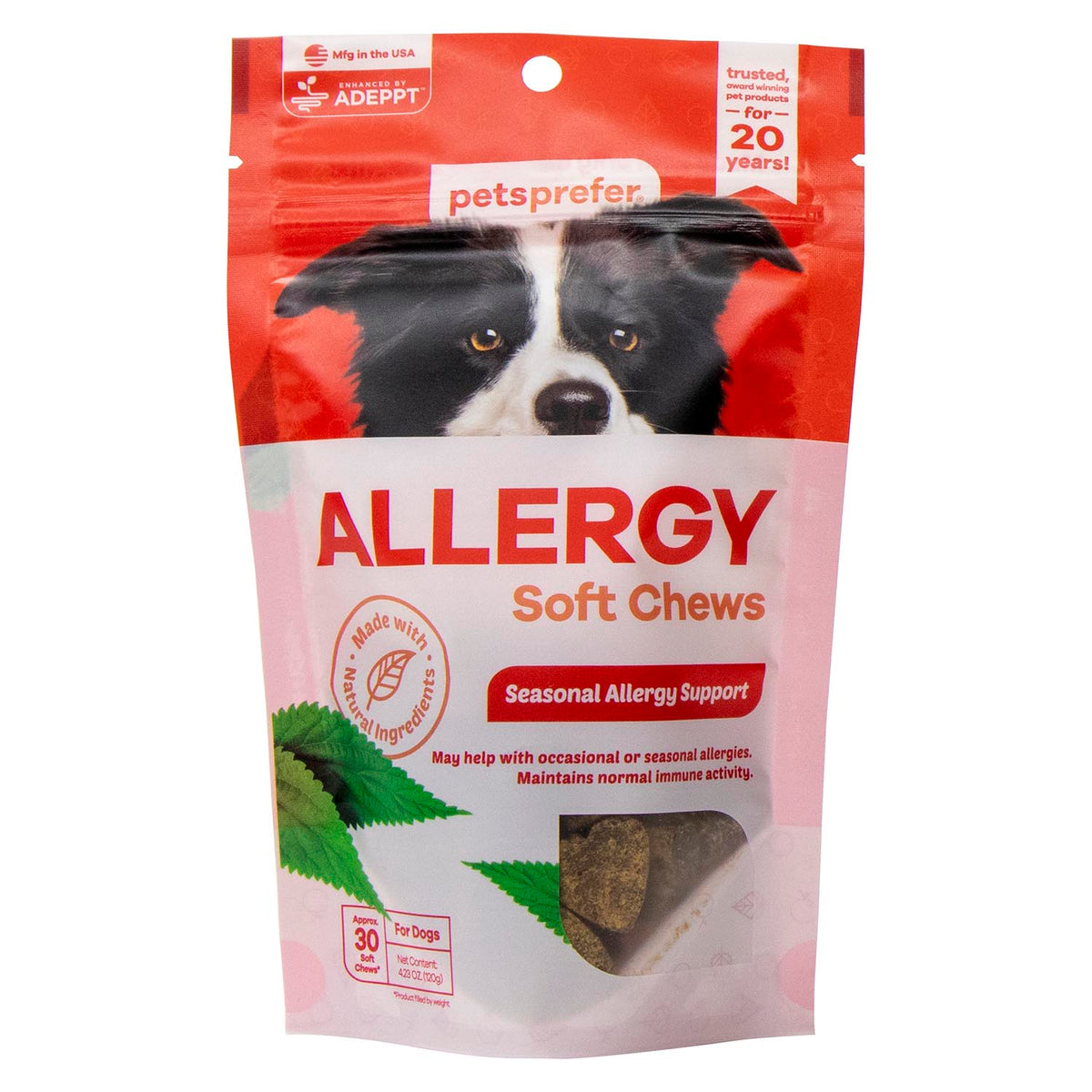 PetsPrefer Allergy Soft Chews w/ ADEPPT, 30 ct
