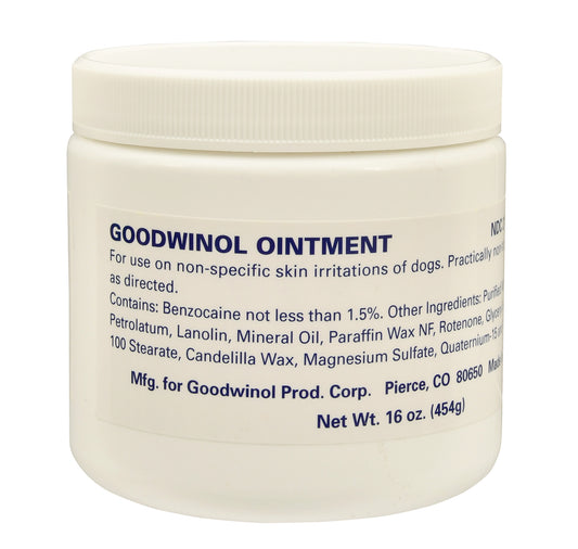 Goodwinol Ointment for Dogs, 1 lb