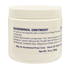 Goodwinol Ointment for Dogs, 1 lb