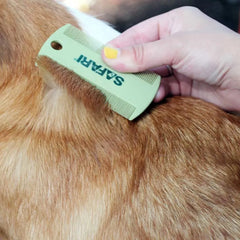 Coastal Pet Products Safari Double-Sided Flea Comb Green – W6170-NCL00