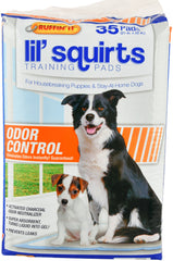 Lil' Squirts Training Pads with Activated Charcoal, 35 count
