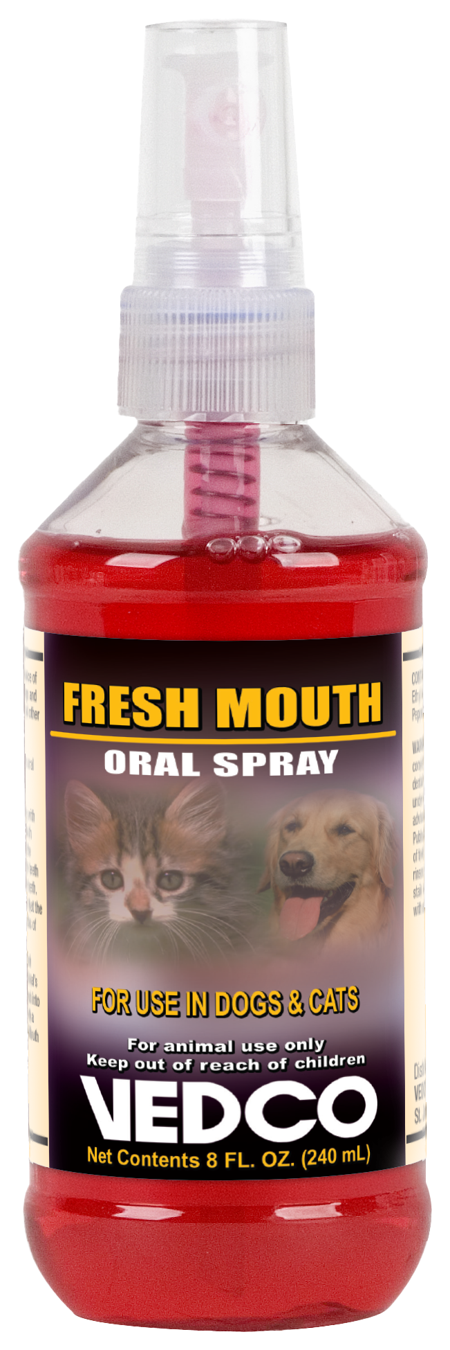 Fresh Mouth Oral Spray, 8oz