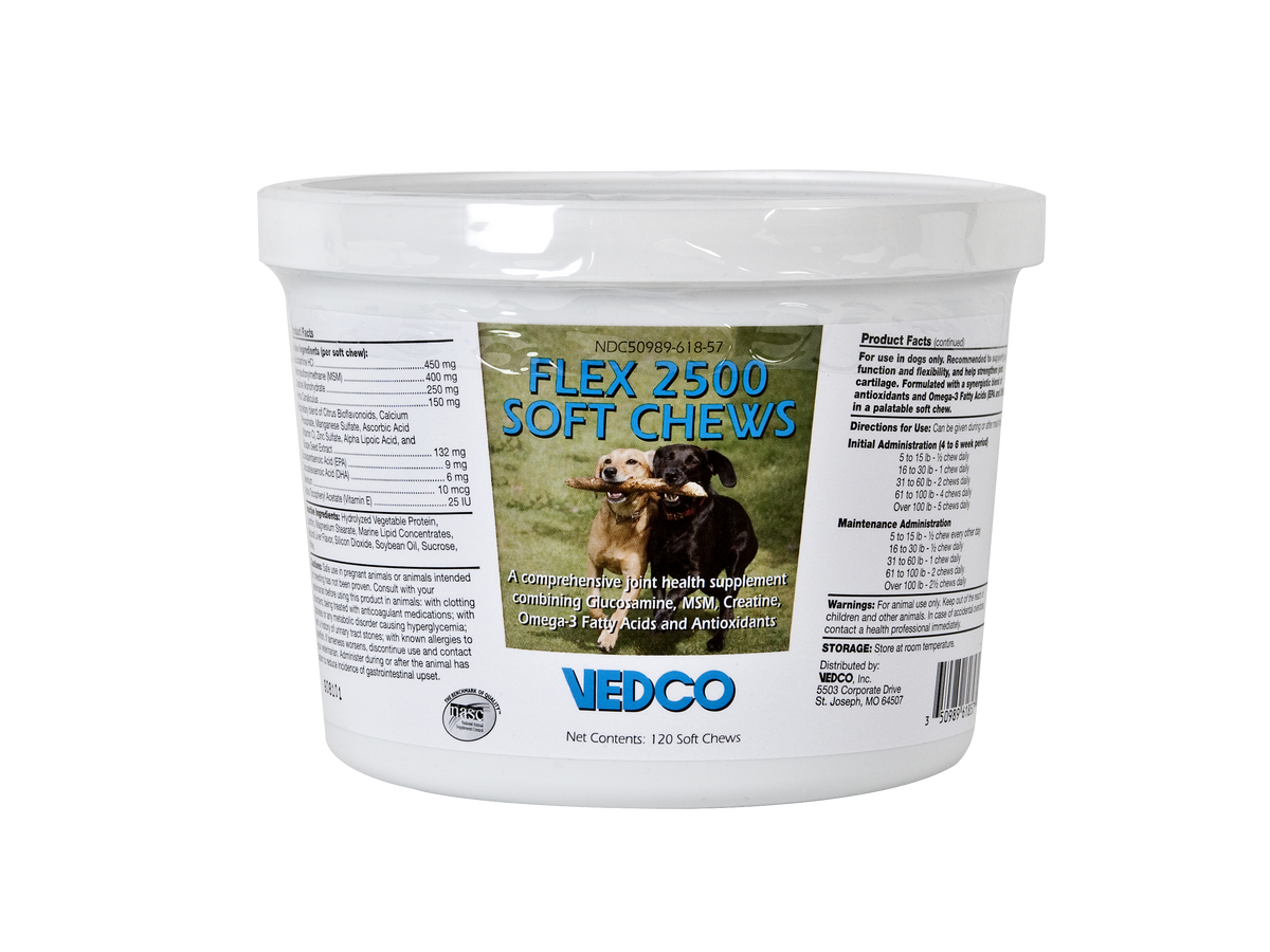 Flex 2500 Soft Chews 120ct