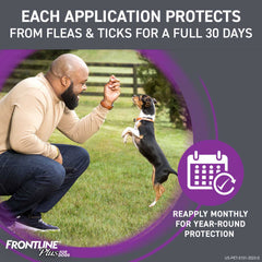 Frontline Plus dog 45-88# (3pk)